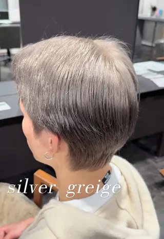 カラー メンズ 五味 亜有里のヘアスタイル