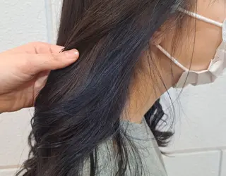 ロング カラー 松島 冬浬のヘアスタイル