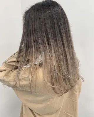 セミロング 阿部 圭悟のヘアスタイル
