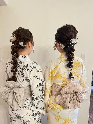 ロング ヘアメイク MEGUのヘアスタイル