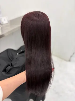 ロング カラー 透明感うる艶カラー 🤍MANAMIのヘアスタイル