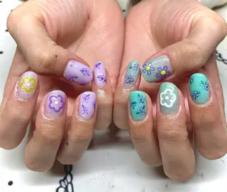 ネイル nailist cocoのネイルデザイン