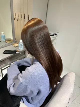 ロング 北千住 髪質改善 カナのヘアスタイル