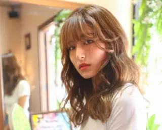 セミロング JASMINE by carrefourのヘアスタイル