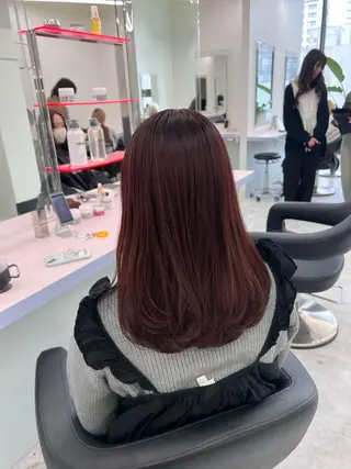 ロング カラー 💖札幌カラー 指名No.1💖玲奈のヘアスタイル