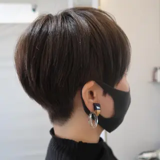 ショート カラー tenny調布 いしまつのヘアスタイル