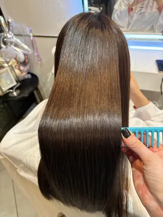 ロング 艶髪／縮毛矯正 _MiMiのヘアスタイル