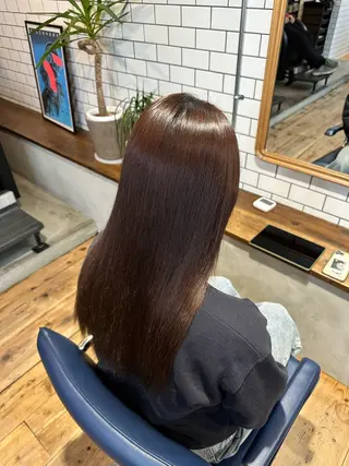 ロング 縮毛矯正＆髪質改善 特化/ゆいのヘアスタイル