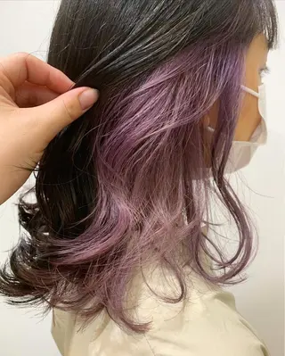 セミロング 薄田 珠美のヘアスタイル