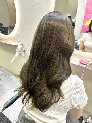 ロング カラー パーマ ヘアアレンジ Hz【ヘルツ】 masakiのヘアスタイル