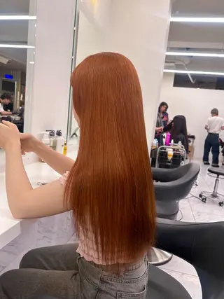 カラー 透明感ベージュ🤎 ナチュラルレイヤーのヘアスタイル