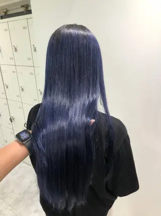 ロング カラー 🦋色落ち綺麗カラー メンズYUZU🦋‪のヘアスタイル