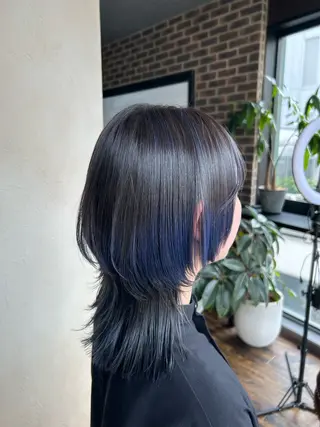 ミディアム カラー 🌿Rina 🌙当日予約OK🌙のヘアスタイル