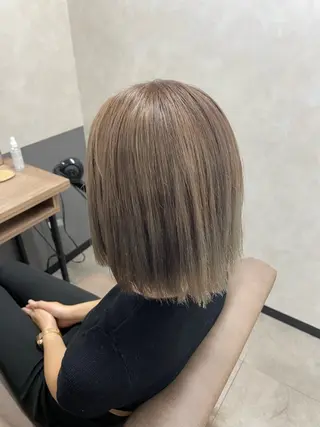 ミディアム 石川 晴那のヘアスタイル