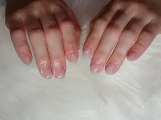 ネイル 下妻ネイルサロン/ 持ちの良いネイルのネイルデザイン