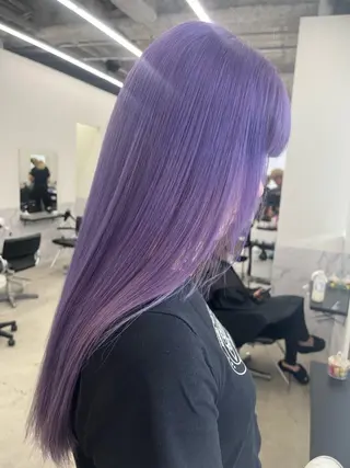 カラー 名古屋栄/ 複雑履歴   リカのヘアスタイル