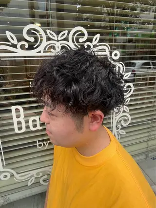 ショート パーマ メンズ ヤシロケンタ メンズ特化のヘアスタイル