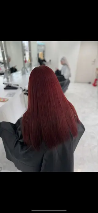 ロング カラー ブリーチなし暖色特化 ❤️kanata❤️のヘアスタイル