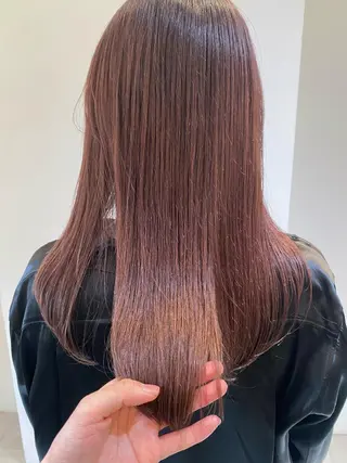 セミロング カラー Tomoka🐶🌟 似合わせカット✂︎のヘアスタイル