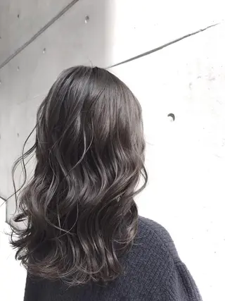 ミディアム カラー 半個室女性salon 🩰Natsumiのヘアスタイル