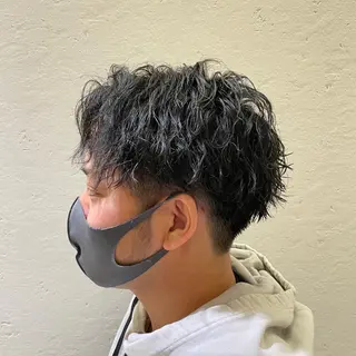 ショート パーマ 【メンズ専門】 古田　隆悟のヘアスタイル