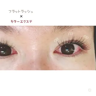 マツエク・マツパ ディアナ 水戸元吉田店　青柳のマツエク・マツパデザイン