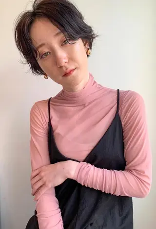 ショート カラー ヘアアレンジ CEINE loq ‪🍒なつきのヘアスタイル