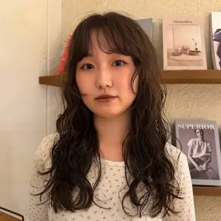 セミロング レイヤーカット🌟 きだに りののヘアスタイル