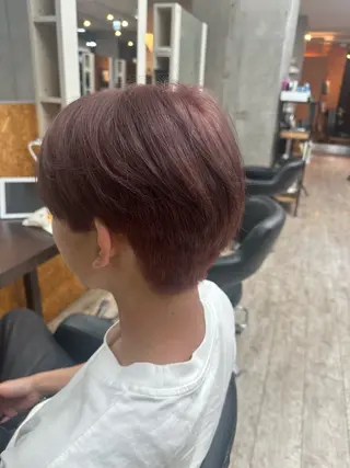 カラー 濱島 楓佳のヘアスタイル