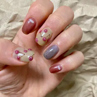 ネイル SecondMW _nail 　川連のネイルデザイン