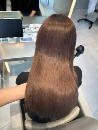 ロング カラー MINXshibuya所属・レイヤー/艶髪/ 透明感/千葉詩優のヘアスタイル