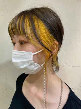 カラー 柔らか透明感カラー ｜ほんのりレイヤー｜のヘアスタイル