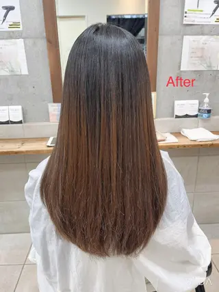 ロング たなか なおのヘアスタイル