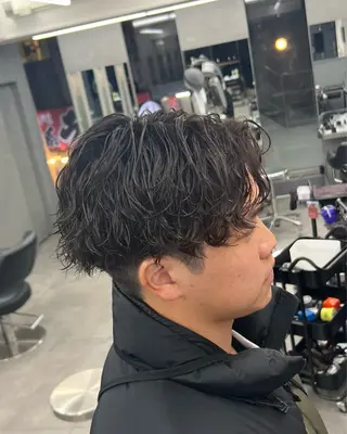 パーマ メンズ 【OVARL】メンズ 特化/さかしょーのヘアスタイル