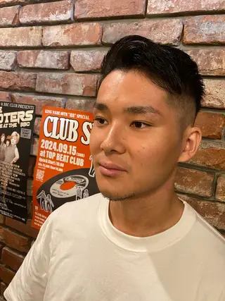 メンズ 高塩翔大 髪質改善のヘアスタイル