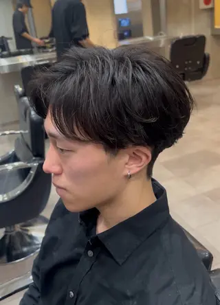 パーマ メンズ QOL円山 SHOTAのヘアスタイル