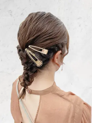 ミディアム ヘアアレンジ 透明感カラー 🫰🏻💗 高橋舞のその他イメージ