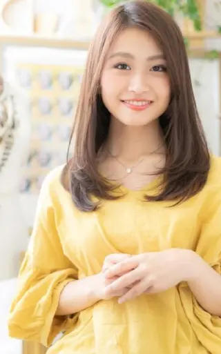 セミロング 中野 雄介のヘアスタイル