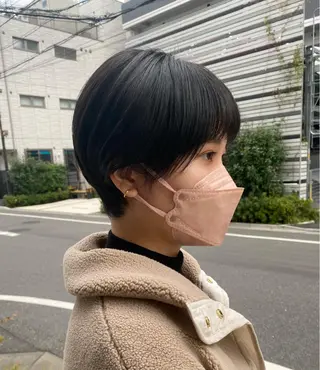ショート ショートカット パーマ石井のヘアスタイル