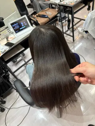 ロング カラー 🩵レイヤー✖︎ 髪質改善🩵リョウヤのヘアスタイル