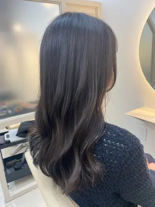 セミロング 垢抜けレイヤー特化× 髪質改善 藤原悠暉のヘアスタイル