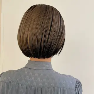 ショート カラー 【吉祥寺】ショート/ レイヤーボブ/ryoのヘアスタイル