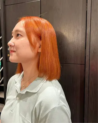 ミディアム カラー パーマ ヘアアレンジ stylist 🌸 kana.のヘアスタイル
