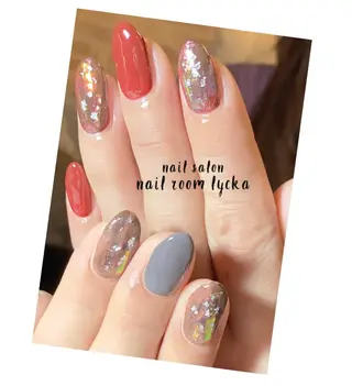 ネイル ﾈｲﾙﾙｰﾑﾘｯｶ 𝐦𝐚𝐲𝐮のネイルデザイン