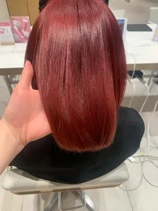 カラー レイヤーカット/透明 感カラー🐬永井瑠栞のヘアスタイル