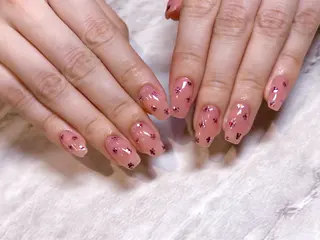 ネイル BLUE【ブルー】所属・NARUMI HYODOのネイルデザイン