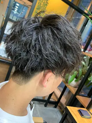 ショート メンズ 天野 開のヘアスタイル