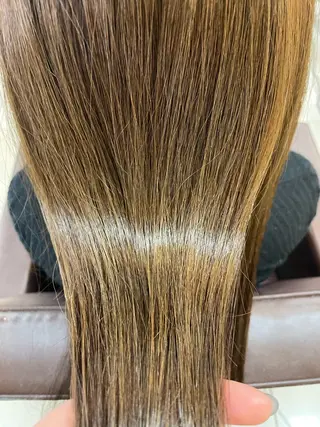 セミロング カラー 似合わせまつパ× 透け感カラー/ゆりのマツエク・マツパデザイン