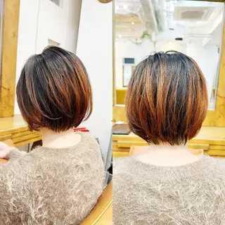 ショート newline銀座所属・👑銀座ショート/ 絶壁補正/金子涼👑のヘアスタイル