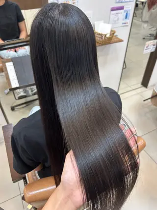 ロング 阪田 真奈未のヘアスタイル